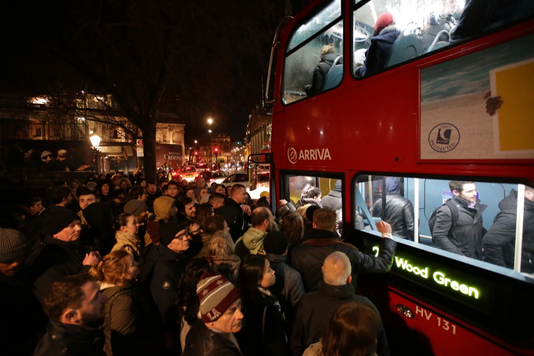 Londra: sciopero della metro – Le foto Londra: sciopero della metro – Le foto