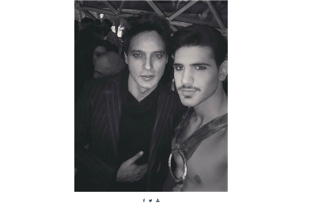 Manuela Arcuri, la festa di compleanno è social