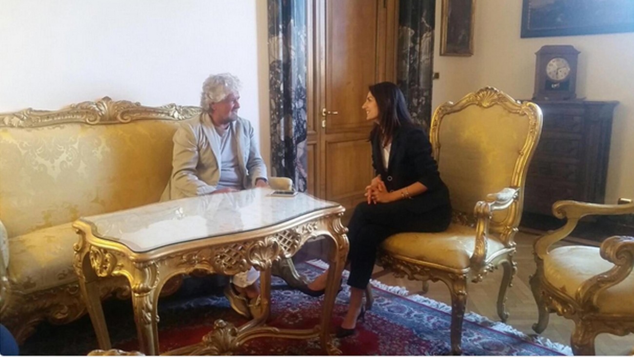 In tribunale il contrasto tra Raggi e Grillo