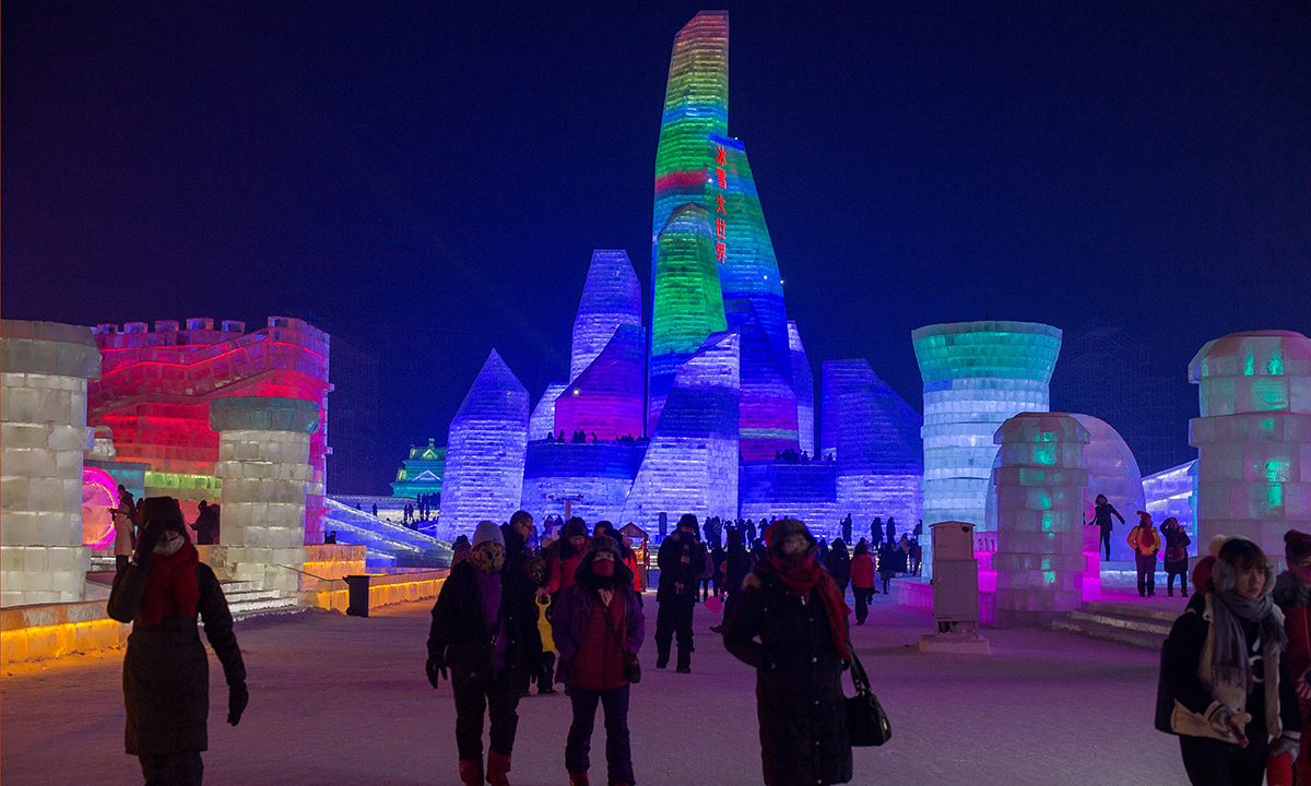 Cina, il festival del ghiaccio e della neve di Harbin Cina, il festival del ghiaccio e della neve di Harbin