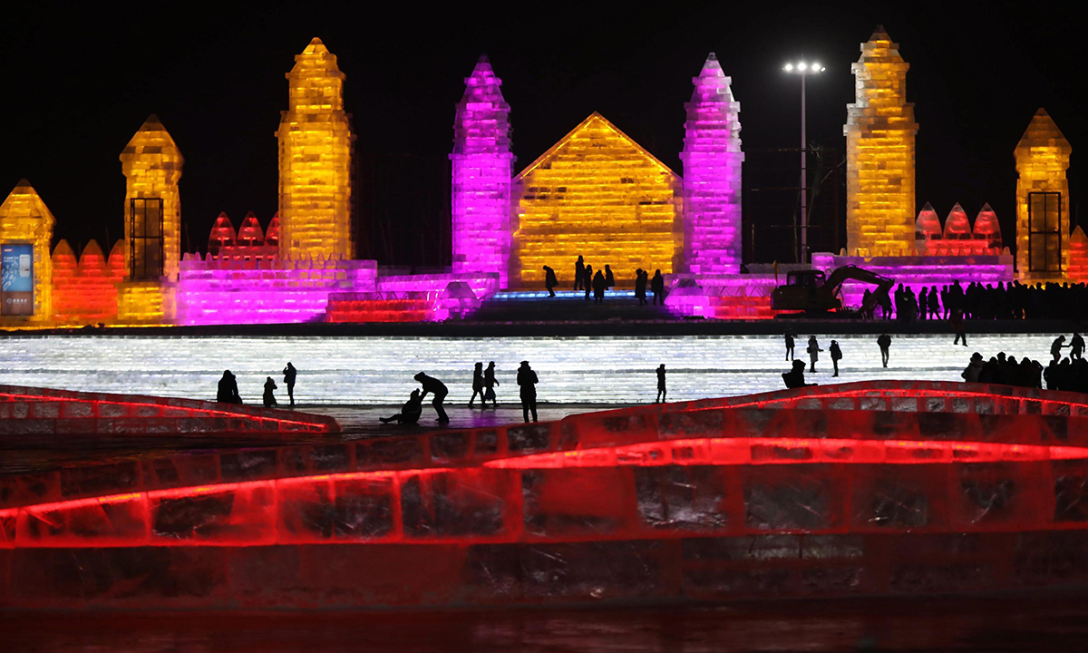 Cina, il festival del ghiaccio e della neve di Harbin Cina, il festival del ghiaccio e della neve di Harbin