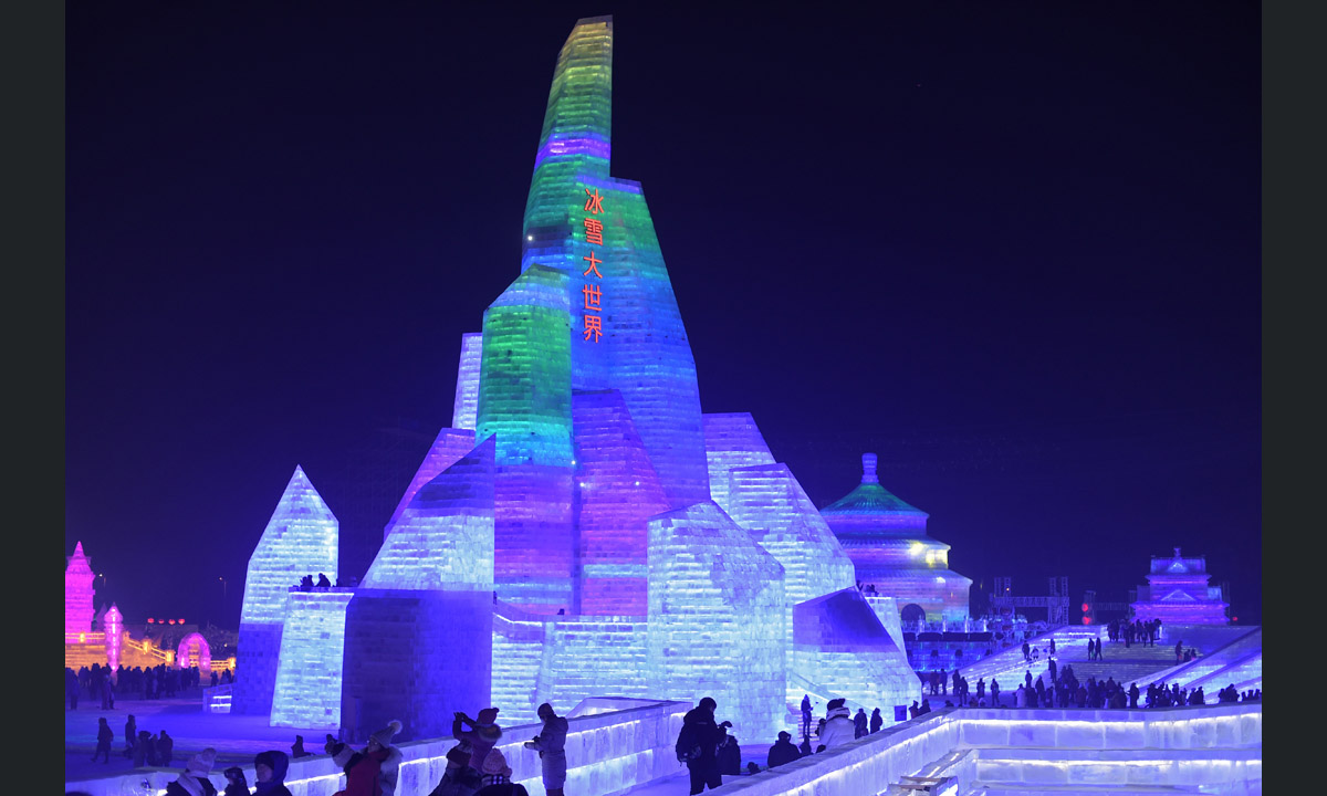 Cina, il festival del ghiaccio e della neve di Harbin Cina, il festival del ghiaccio e della neve di Harbin