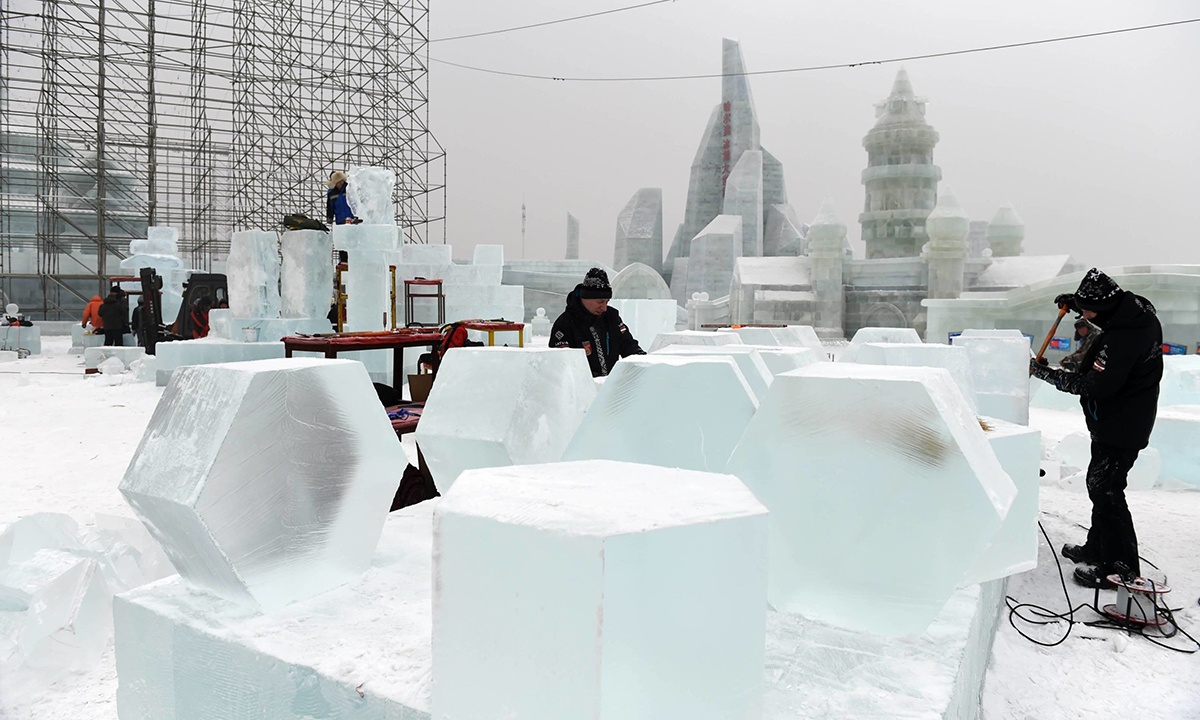 Cina, il festival del ghiaccio e della neve di Harbin Cina, il festival del ghiaccio e della neve di Harbin
