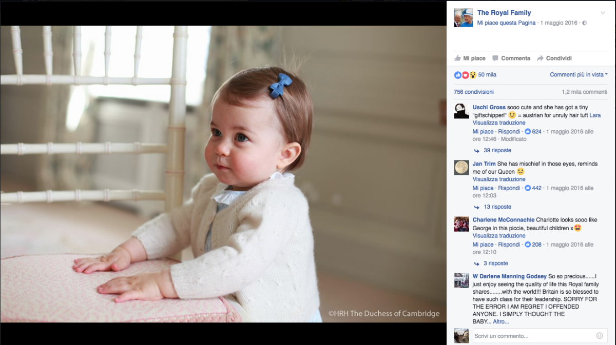 Kate Middleton fotografa reale doc