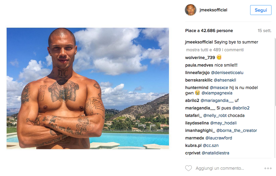 La nuova vita di Jeremy Meeks, il modello ex detenuto La nuova vita di Jeremy Meeks, il modello ex detenuto