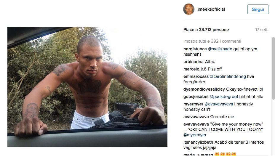 La nuova vita di Jeremy Meeks, il modello ex detenuto La nuova vita di Jeremy Meeks, il modello ex detenuto