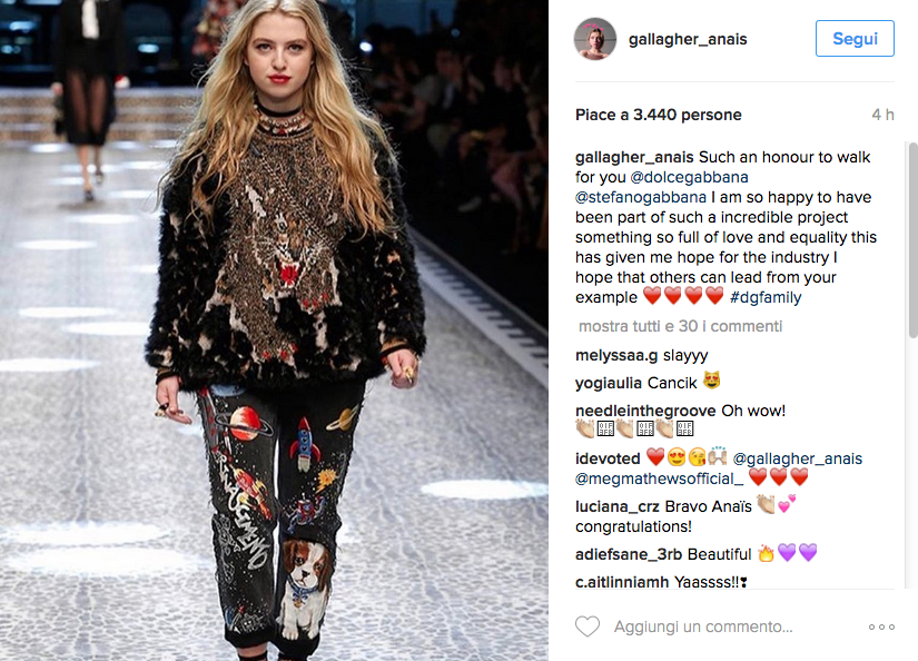 Da Dolce & Gabbana hanno sfilato i “Figli di”