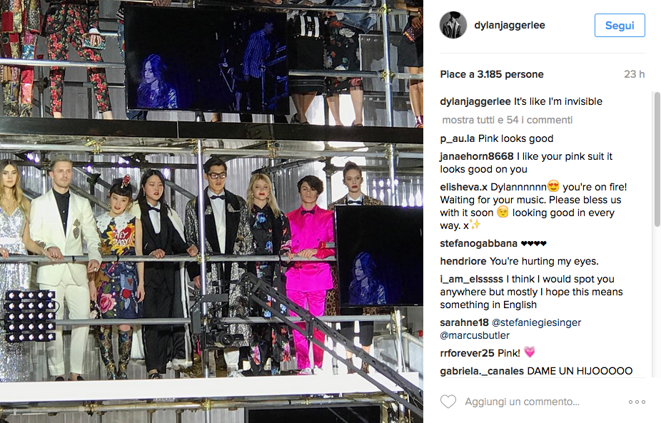 Da Dolce & Gabbana hanno sfilato i “Figli di”