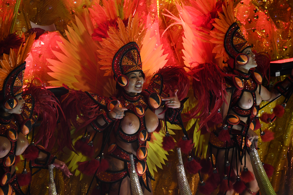 Carnevale di Rio, le foto dal Sambodromo Carnevale di Rio, le foto dal Sambodromo