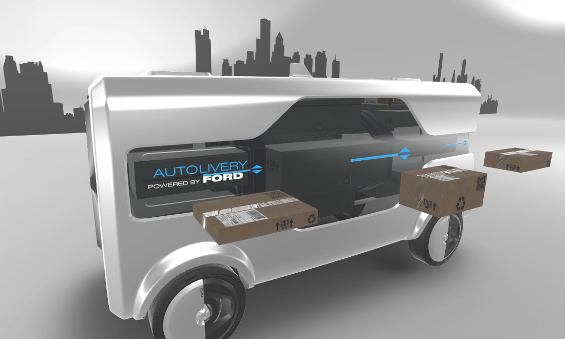 Ford, ecco il drone che consegna la spesa sul terrazzo Ford, ecco il drone che consegna la spesa sul terrazzo