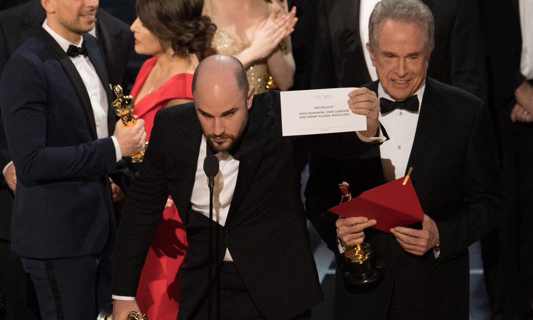 Oscar 2017, aperta un’inchiesta sulla clamorosa gaffe finale