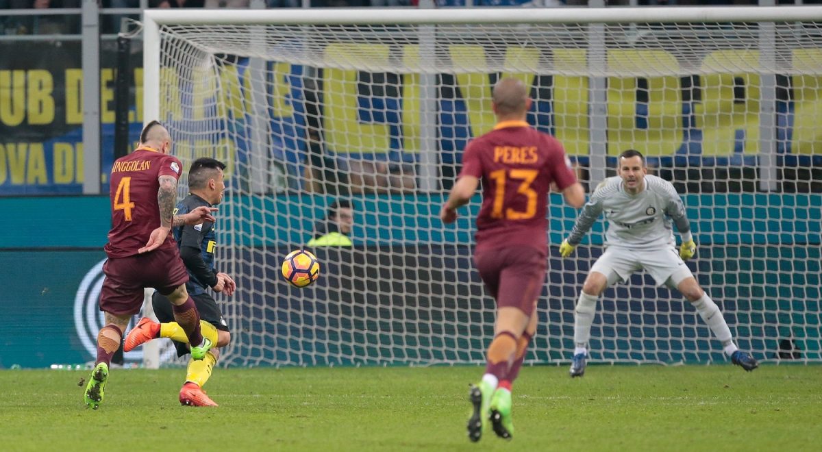 E’ la Roma l’anti-Juventus. Nainggolan trascinatore di Spalletti