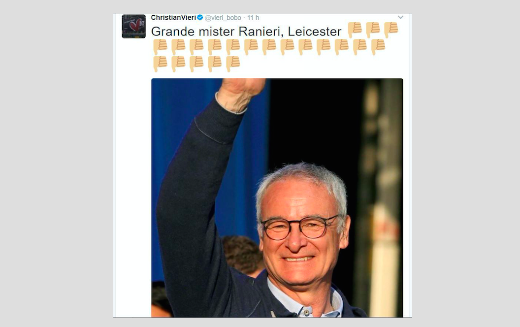 Da Mourinho a Bobo Vieri: le reazioni dello sport all’esonero di Ranieri Da Mourinho a Bobo Vieri: le reazioni dello sport all’esonero di Ranieri