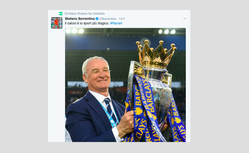 Da Mourinho a Bobo Vieri: le reazioni dello sport all’esonero di Ranieri Da Mourinho a Bobo Vieri: le reazioni dello sport all’esonero di Ranieri