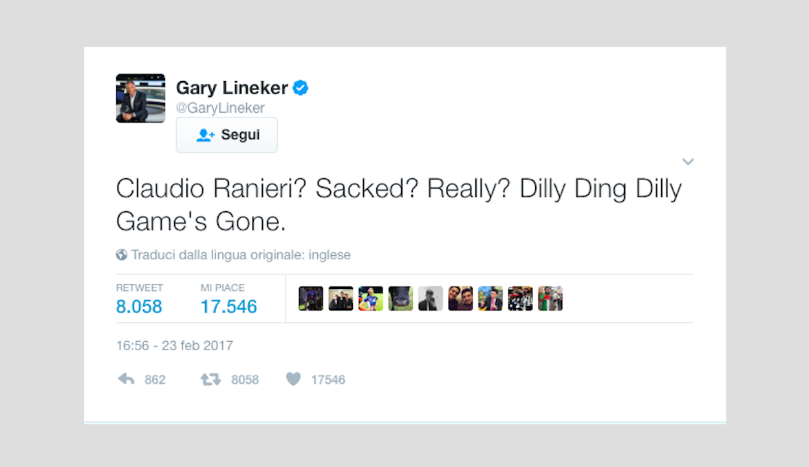 Da Mourinho a Bobo Vieri: le reazioni dello sport all’esonero di Ranieri Da Mourinho a Bobo Vieri: le reazioni dello sport all’esonero di Ranieri