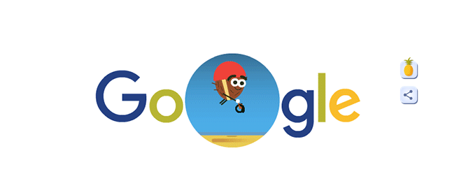 Il doodle di Google sui 7 pianeti simili alla terra Il doodle di Google sui 7 pianeti simili alla terra