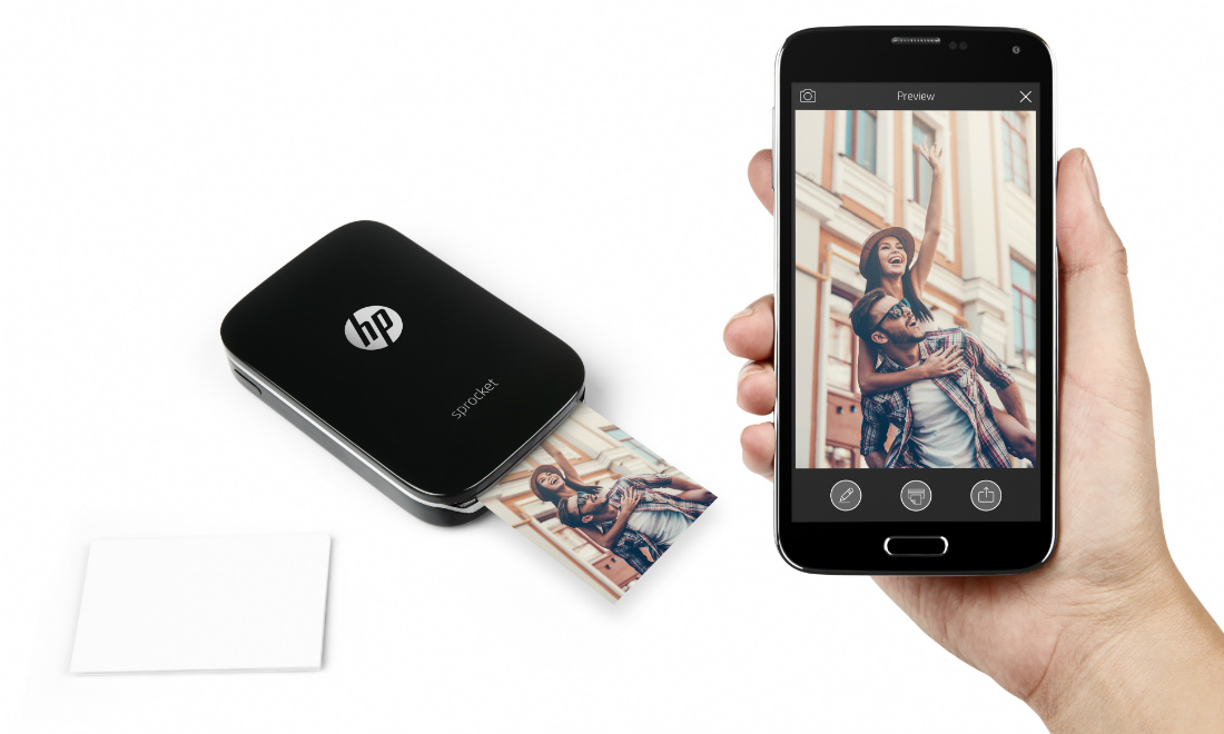 Hp Sprocket, la stampante per il telefonino Hp Sprocket, la stampante per il telefonino