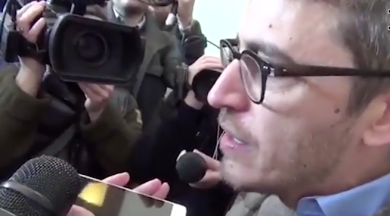 Il “vaffa” di Pif al governatore Crocetta