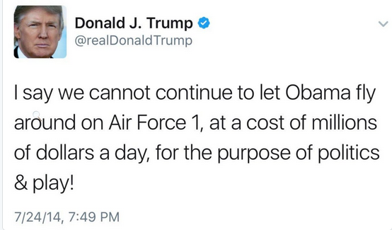 Donald Trump è accusato d’ipocrisia per la sua passione per il golf Donald Trump è accusato d’ipocrisia per la sua passione per il golf