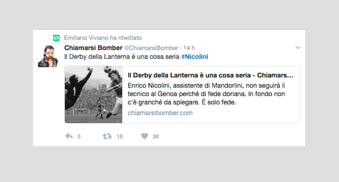 Serie A – Il vice di Mandorlini rifiuta il Genoa: “Sono sampdoriano” Serie A – Il vice di Mandorlini rifiuta il Genoa: “Sono sampdoriano”