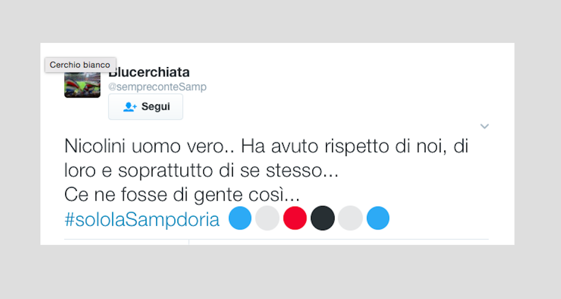 Serie A – Il vice di Mandorlini rifiuta il Genoa: “Sono sampdoriano” Serie A – Il vice di Mandorlini rifiuta il Genoa: “Sono sampdoriano”