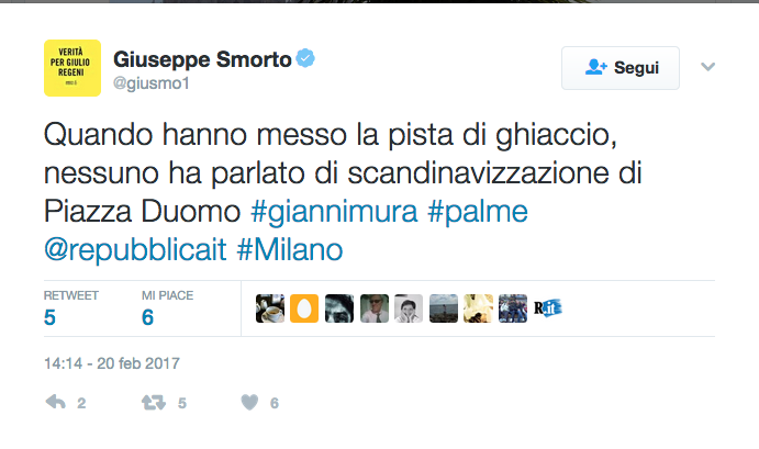 Palme a Milano tra polemiche e vandalismo