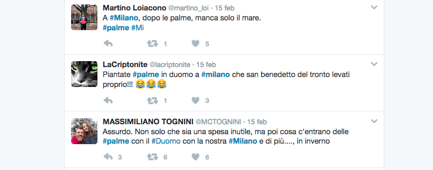 Palme a Milano tra polemiche e vandalismo