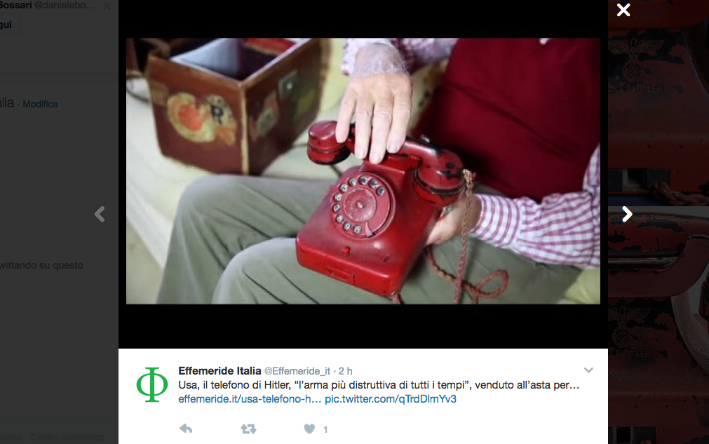 Il telefono rosso di Hitler è stato battuto all’asta per 243.000 dollari