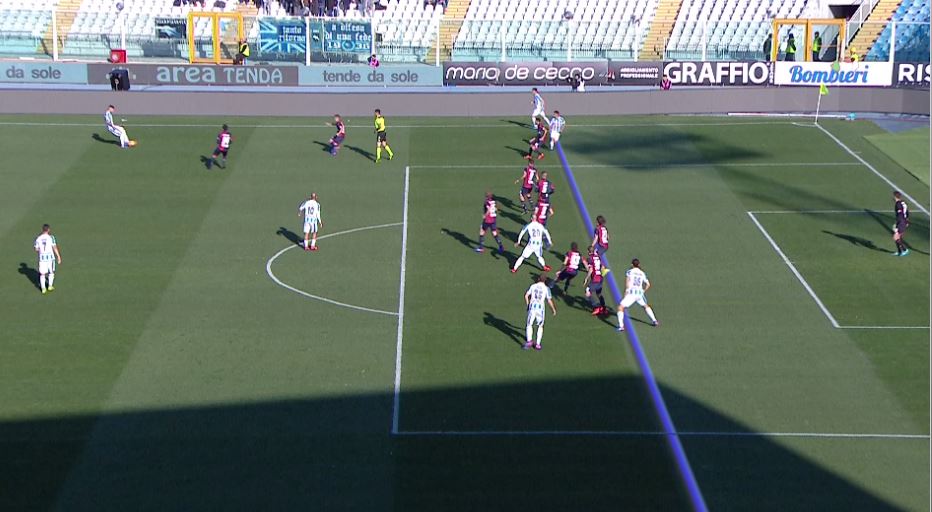 25a giornata, errori arbitrali: Mazzoleni, che svista. Manca un rigore al Bologna