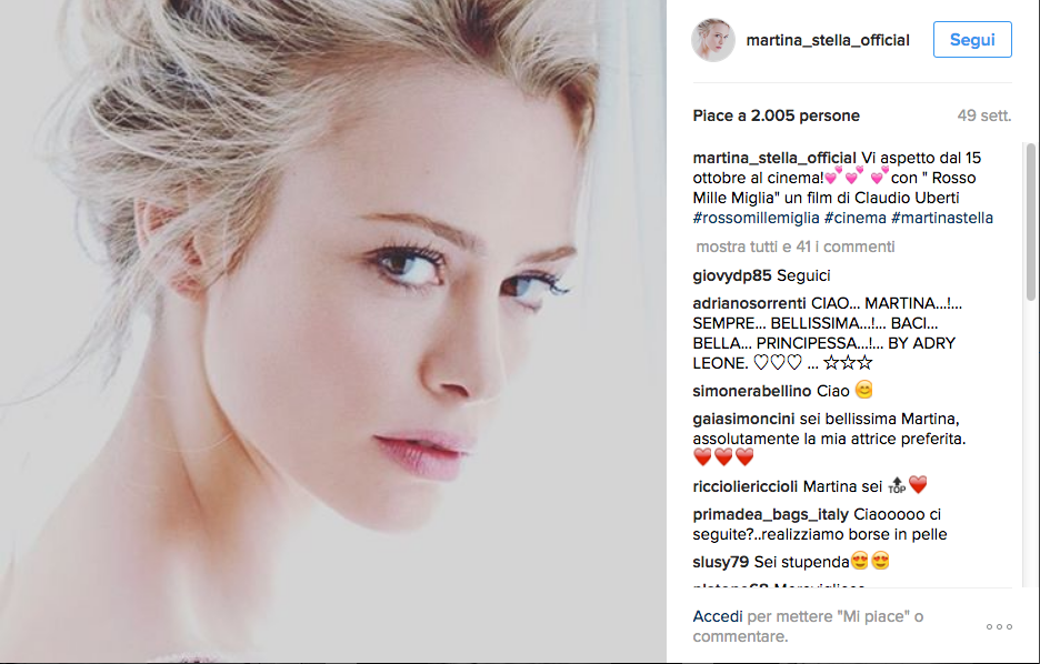 Martina Stella: “Mantengo i miei genitori da quando ho 16 anni”