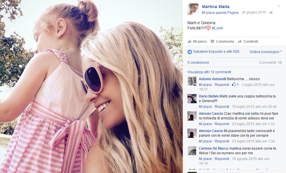 Martina Stella: “Mantengo i miei genitori da quando ho 16 anni”