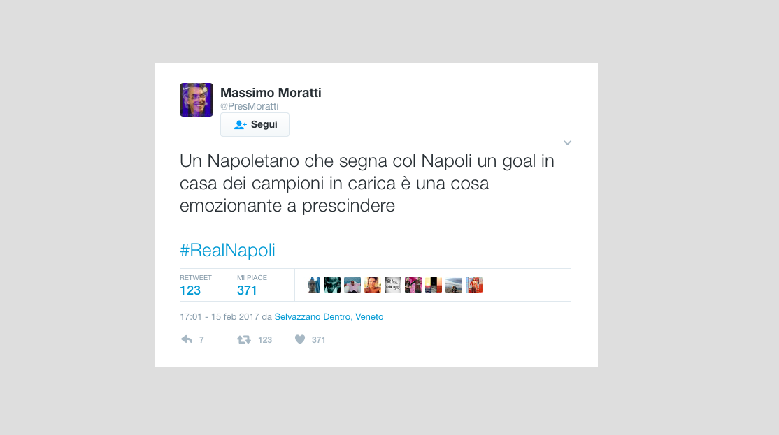Real Madrid – Napoli 3-1: le reazioni dei tifosi sui social network Real Madrid – Napoli 3-1: le reazioni dei tifosi sui social network