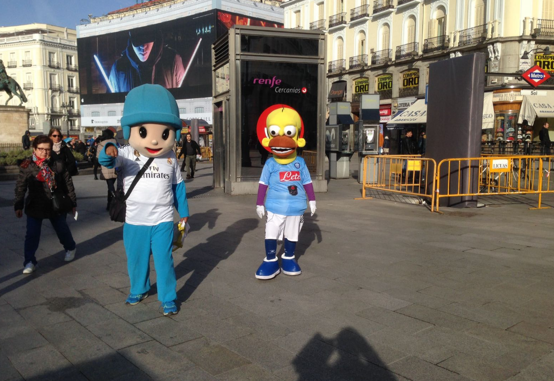 Real-Napoli: la vigilia in diretta da Madrid. Diario di un tifoso Real-Napoli: la vigilia in diretta da Madrid. Diario di un tifoso