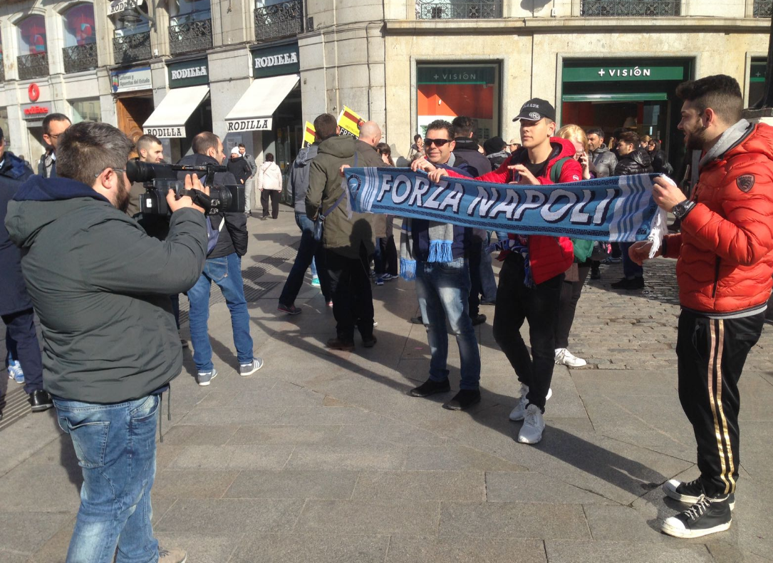 Real-Napoli: la vigilia in diretta da Madrid. Diario di un tifoso Real-Napoli: la vigilia in diretta da Madrid. Diario di un tifoso