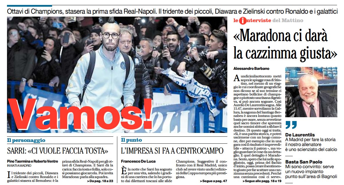 Real Madrid-Napoli: tutto sulla sfida di Champions del Bernabeu