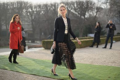 The fashion blogger Chiara Ferragni is lecturing at Harvard