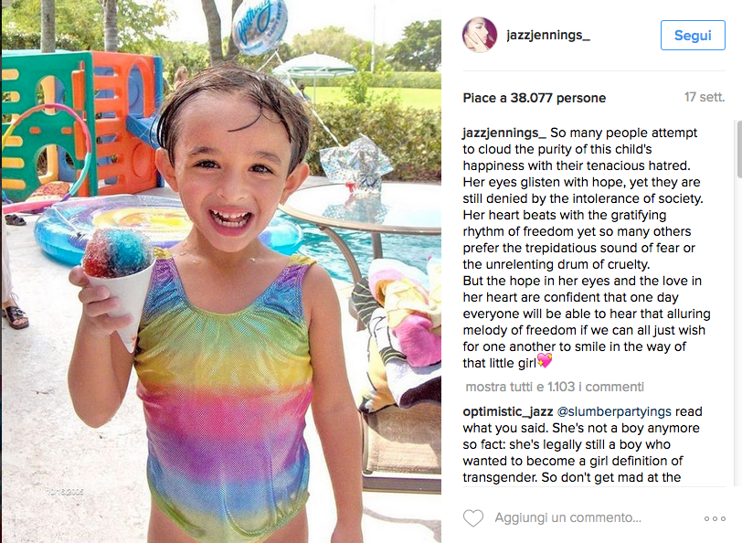 Si chiama Jazz la prima bambola trans della storia Si chiama Jazz la prima bambola trans della storia