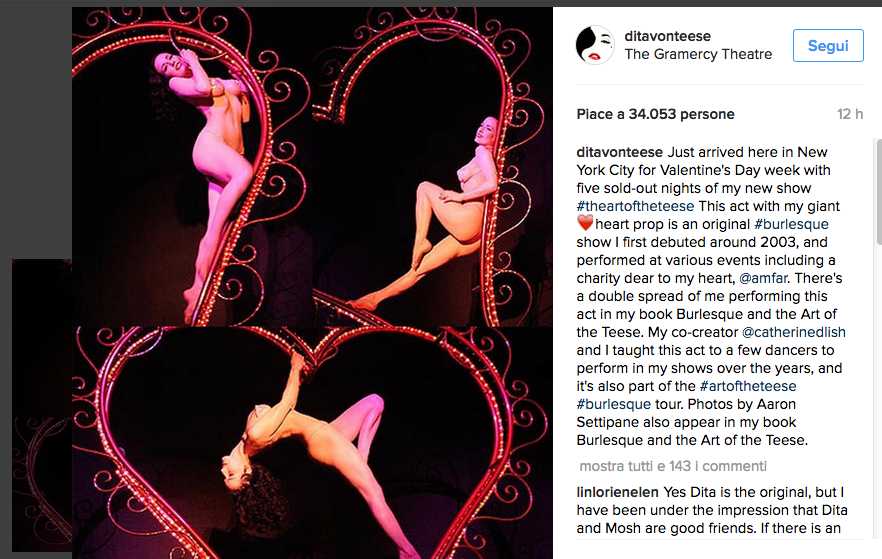 Il San Valentino vip si condivide sui social