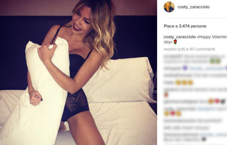 Il San Valentino vip si condivide sui social