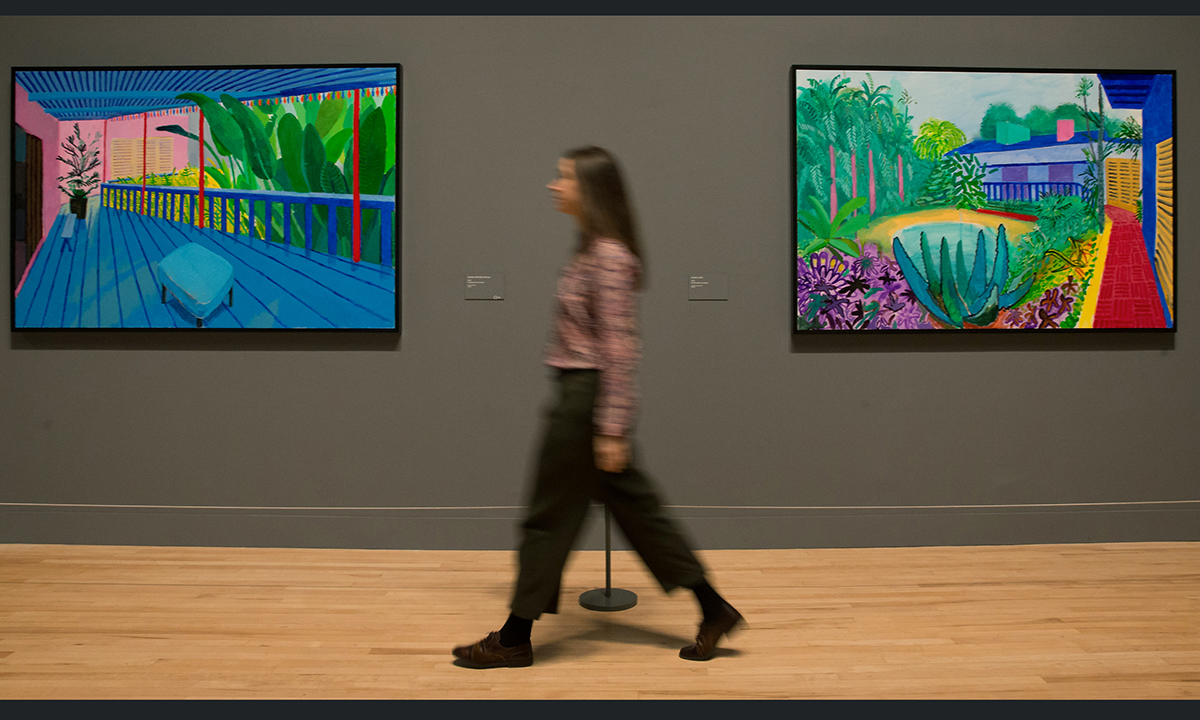 David Hockney in retrospettiva a Londra – Foto