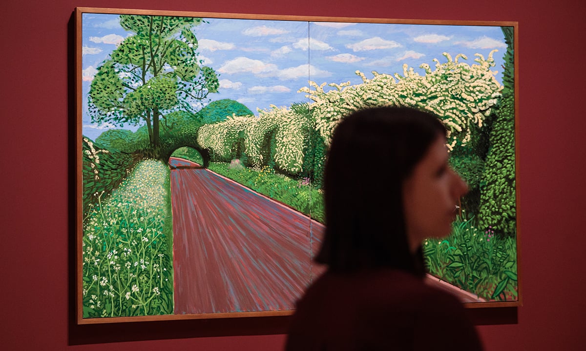 David Hockney in retrospettiva a Londra – Foto
