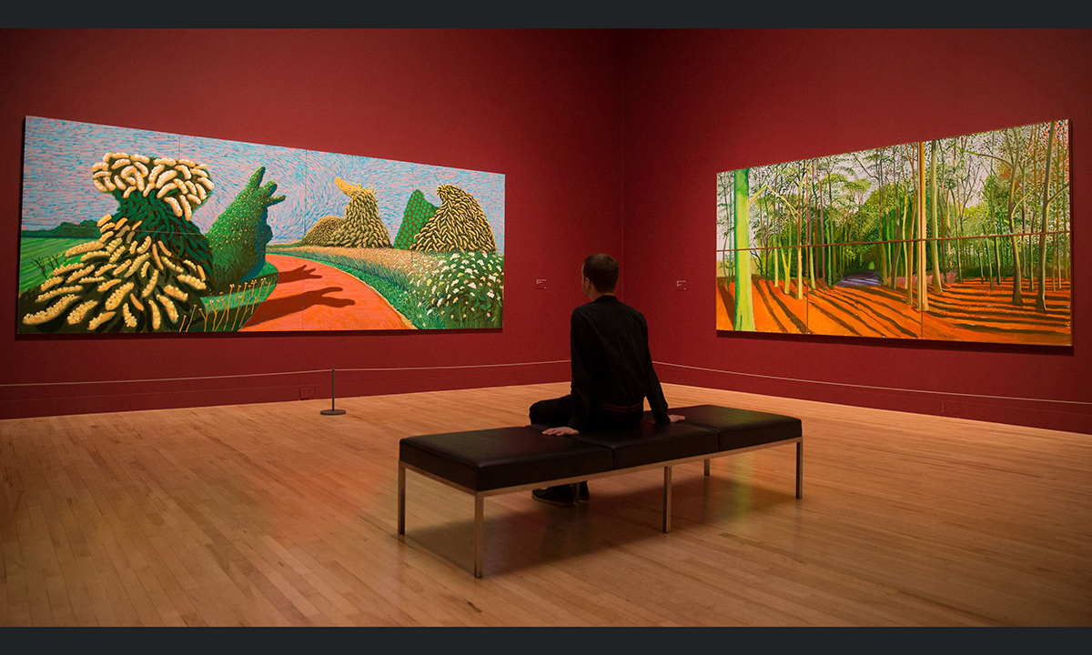 David Hockney in retrospettiva a Londra – Foto
