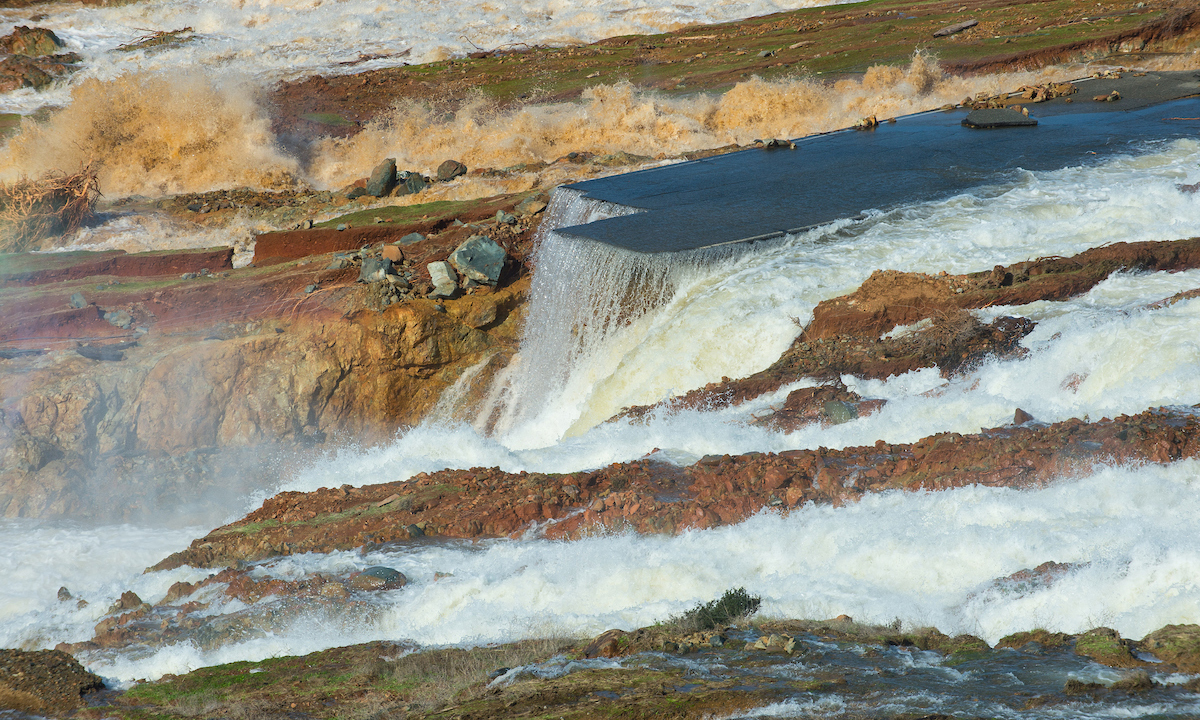 La diga della California in stato di emergenza – Foto La diga della California in stato di emergenza – Foto