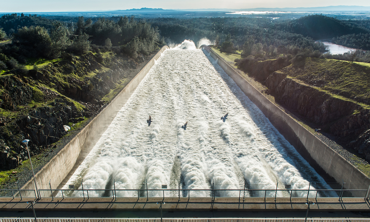 La diga della California in stato di emergenza – Foto La diga della California in stato di emergenza – Foto