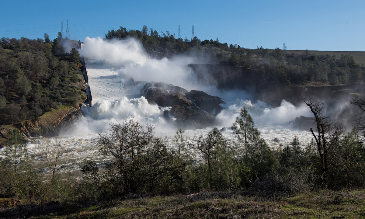 La diga della California in stato di emergenza – Foto La diga della California in stato di emergenza – Foto
