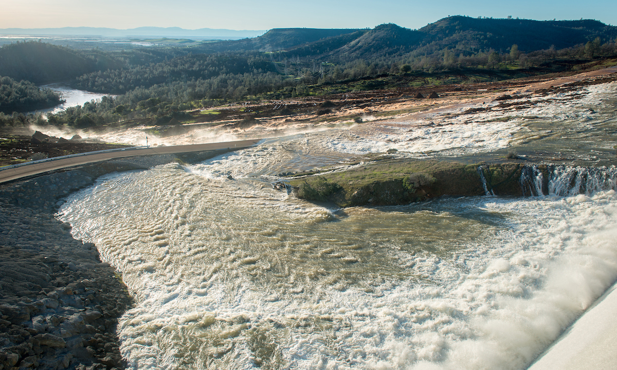 La diga della California in stato di emergenza – Foto La diga della California in stato di emergenza – Foto