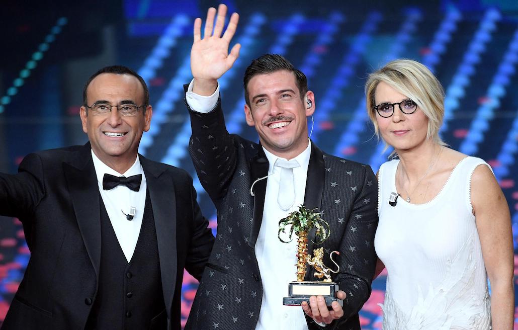 Sanremo 2017: Zucchero conquista tutti, Crozza show con la De Filippi nella Finale