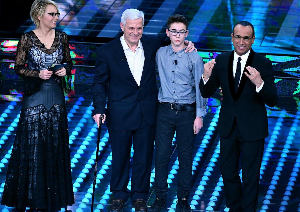 Sanremo 2017: Crozza attacca Renzi, Virginia Raffaele si trasforma nella Milo