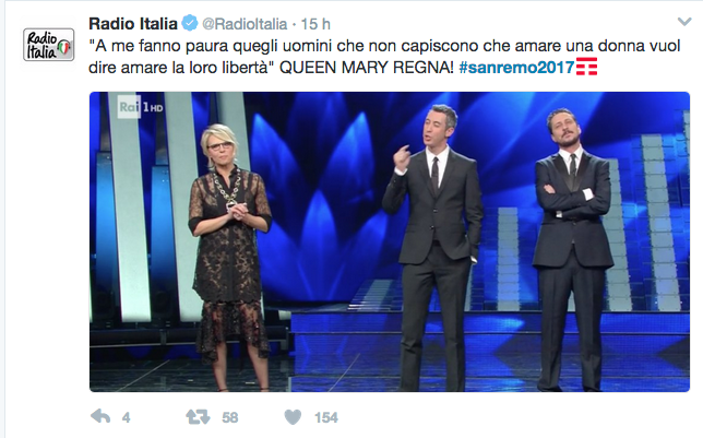 #Sanremo 2017, il Festival è (anche) sui social network #Sanremo 2017, il Festival è (anche) sui social network