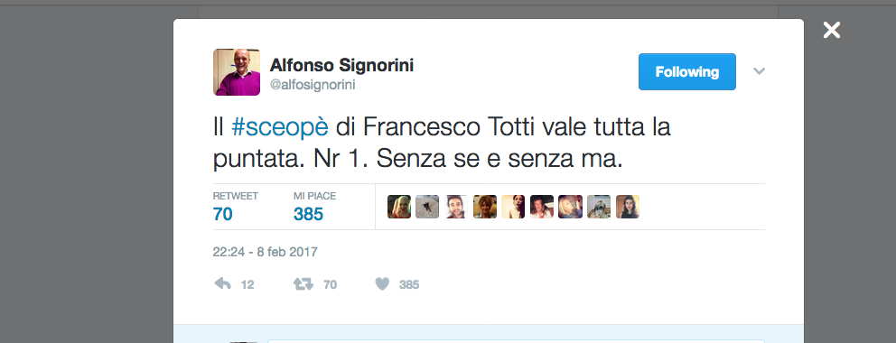 #Sanremo 2017, il Festival è (anche) sui social network #Sanremo 2017, il Festival è (anche) sui social network